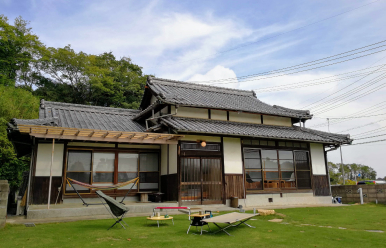 オオミシマスペースのハンモック